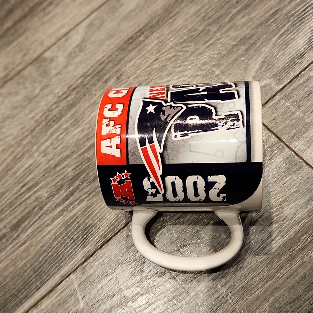 NWT Vtg. 2003 NFL New England Patriots Champions Coffee/Tea Mug